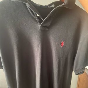 Black Ralph Lauren Polo Collard shirt